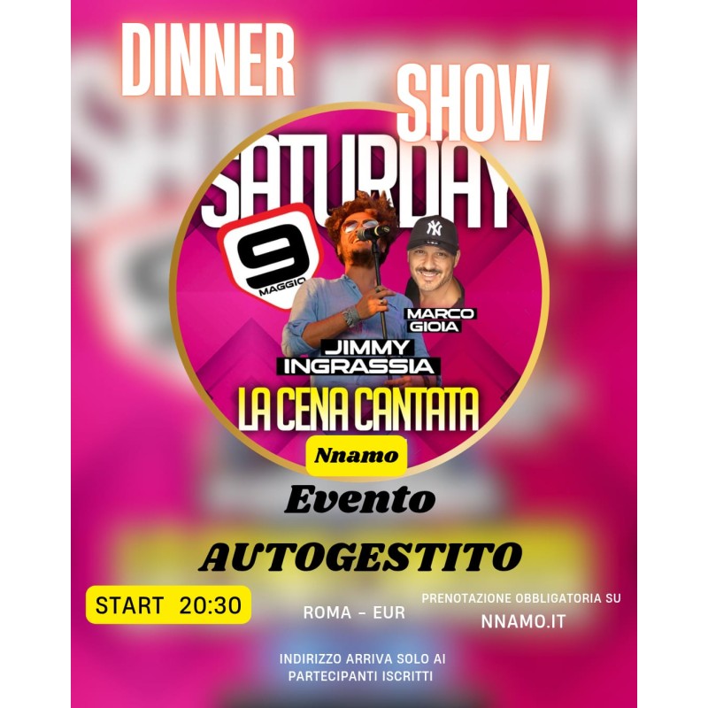 CENA CANTATA: Evento Autogestito - Tavolo Nnamo